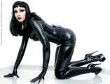 Shiny Black Latex