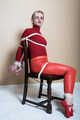 1069 Sandy in Red Ballet Slippers Chair tied