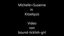 Michelle and Susanne - Tickle Quiz Part 3 of 5