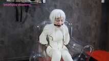 Xiaomeng White Latex Nun in CO2 Hell