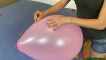 popping your balloons with needle and fingernails