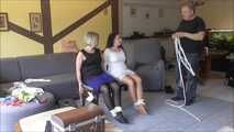 Bella and Xara - Shooting with an unexpected ending 2 Part 2 of 6