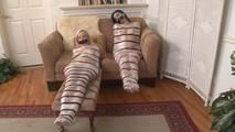 Mummified Captives Loren Chance and Danielle Trixie