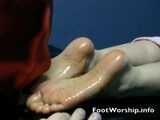 Red Hot Soles - Saucy soles get licked clean