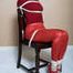 1069 Sandy in Red Ballet Slippers Chair tied