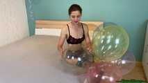 Belbal 14" helium popping with wooden stick in lingerie