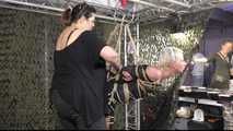 Fantastic Suspension Demonstration With Lena King, tied by Delona !