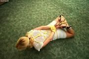 Frances Shabara Hogtie & Tape Gagged