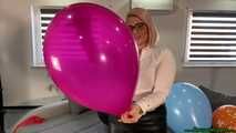 miss Tatjana pops your balloons while Blow2Pop a magenta TT17