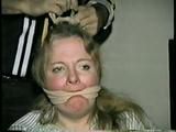 30 Yr OLD SINGLE MOM GETS PANTIES STUFFED IN MOUTH, ACE BANDAGE GAGGED, BALL-TIED, SPANKED & FONDLED (D38-12)