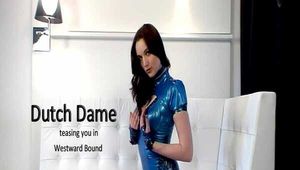 Westward bound Dame, latex cheesecake - video