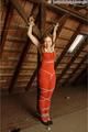 Leonie tied up in the attic