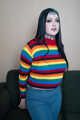 1067 Fetisha in Rainbow Jumper