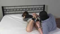 hogtied tickling slave girl maya part 2