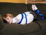 Sweet in White Socks and Blue Tape
