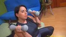 Julia-Eva, the 1 min throatsitting challenge