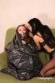 [From archive] Marvita & Chantelle - Marvita adds second layers of trashbag on Chantelle