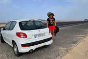 Fuerteventura - nude posing in front of my car