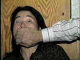 25 YEAR OLD ASIAN MAI-LING IS TIED ON BED, ACE BANDAGE GAGGED, RING-GAGGED, BALL-GAGGED, MOUTH STUFFED, HANDGAGGED, WRIST-GAGGED & F0RCED TO HANDGAG HERSELF (D59-3)