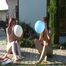 Nackter Luftballon Wettbewerb