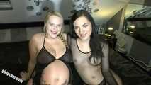 Private gangbang just before childbirth -UNCUT 63 Min