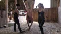 Training in the stable with Mistress Kristin