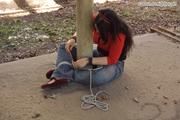 Jasmin - Tied up in the ruins 5