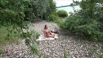 Horny Stranger  inseminates my pussy in bikini at the lake!