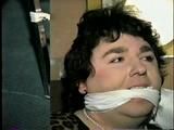 25 Yr OLD 2nd GRADE SCHOOL TEACHER GETS TAKEN HOSTAGE, HANDGAGGED, MOUTH STUFFED WITH DAUGHTERS PANTIES, CLEAVE GAGGED, TIED TO A CHAIR AND BALL-GAGGED (D62-3)