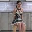 French Maid Amira get bound and gagged