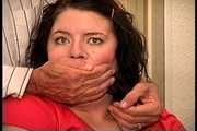 25 YEAR OLD DAY CARE WORKER GETS HER MOUTH STUFFED AND GAGGED WITH PANTYHOSE, CLEAVE GAGGED, F0RCED TO TAKE OFF PANTYHOSE & SMELL THEM, F0RCED TO CHANGE CLOTHS WHILE GAGGED (DVD-75-12)