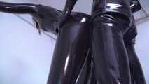 Rubbergirl bound and fucked