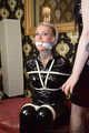  See our new model Miss Francine bound and gagged Teil 1/3