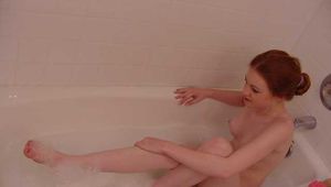 Amateur Teen Redhead Nicole Cleans Her Feet