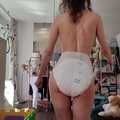 Photo story: changing from Molicare diaper to Attends Diaper