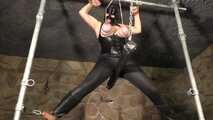 Wooden Pony Tit Predicament Challenge for Slave Eva