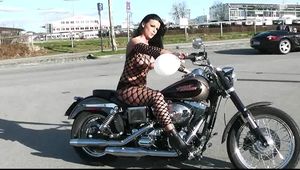 Judy Nero at the Motobike