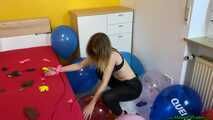 sexy balloon popping fun