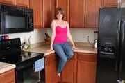 Amateur Milf Misty Summer Stripping In Kitchen 