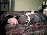 25 YEAR OLD ASIAN MAI-LING IS HOG-TIED, MOUTH STUFFED, & F0RCED TO SMELL SHE SWEATY SMELLY HIGH HEELS (D59-2)