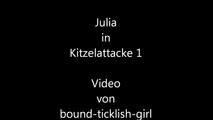 Julia - Kitzelattacke 1 Teil 1 von 2