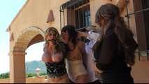 The Spain Files - Double Hogtie for Carissa Montgomery and Yvette Costeau - A special Feature !