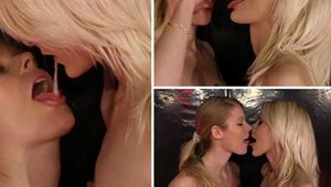 Pics - Spitting Kiss