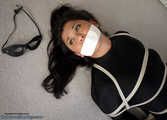 Confident Catburglar Hogtied - Tomiko