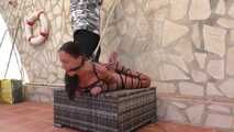 The new Spain Files - Cruel Hogtie for super sexy spanish Mina Moreno