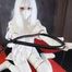 Xiaomeng White Latex Nun in CO2 Hell