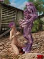 Purple Mutant Doggy Sex