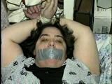 314 Lb Barb, Mouth Stuffed, Tied, Tape & Handgagged (D17-4)