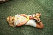 Frances Shabara Hogtie & Tape Gagged