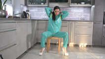 Miss Amira in PVC sauna suit wants to be tied up strictly